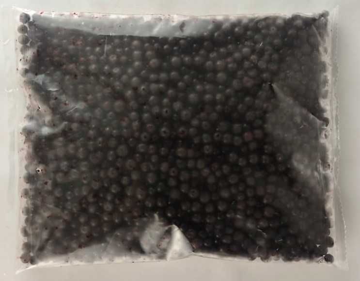 замразени диви боровинки