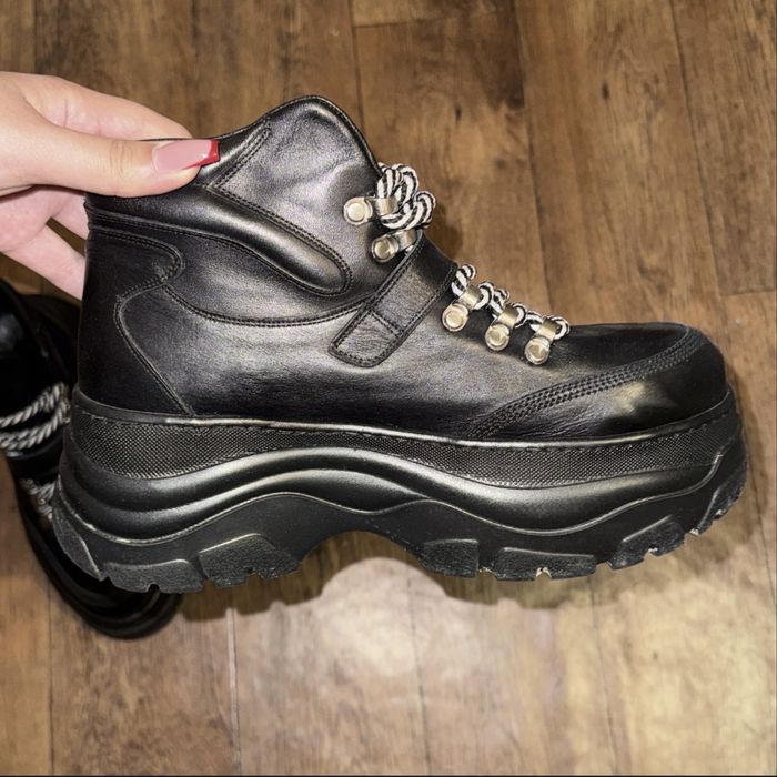 Ботинки демисезонные кожаные