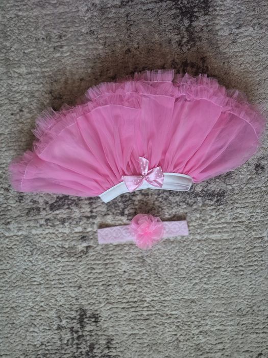 Fustă tulle și bentița