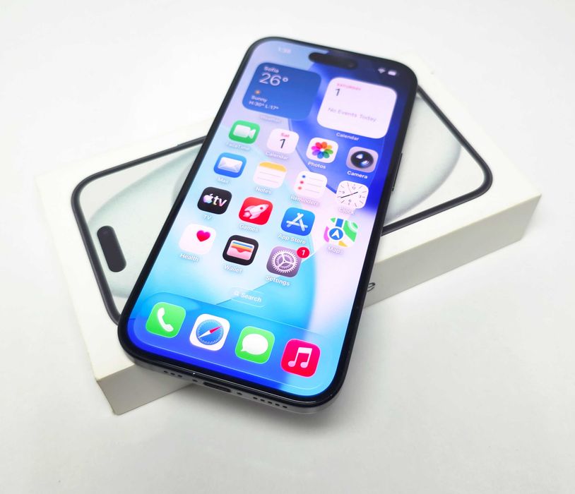 iPhone 15 128GB Black Batery 100%