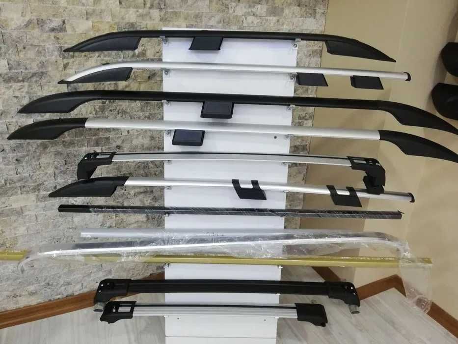 Багажник автобокс ,кутия ,напречни греди, надлъжни греди рейлинг релси