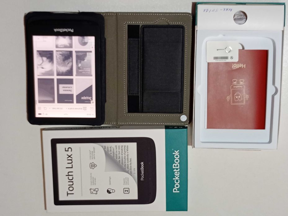 Електронен четец PocketBook Touch Lux 5, 6 инча , 32 GB