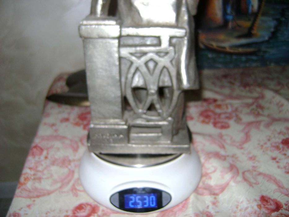 Метална скулптура пластика  от соца Ленин