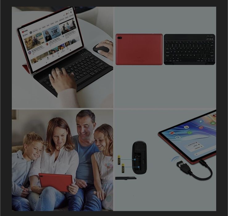 Tabletă UUJ-U6 de 10,1 inci are cel mai recent sistem de operare Andro