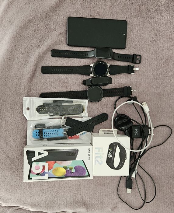 Lot Smartwatch-uri și Telefon: Samsung A51, Garmin, Huawei Fit, Galaxy Watch