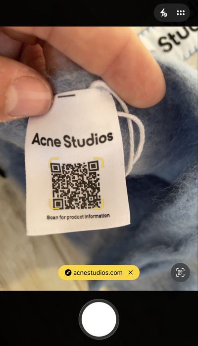 Esarfa acne studios autentica