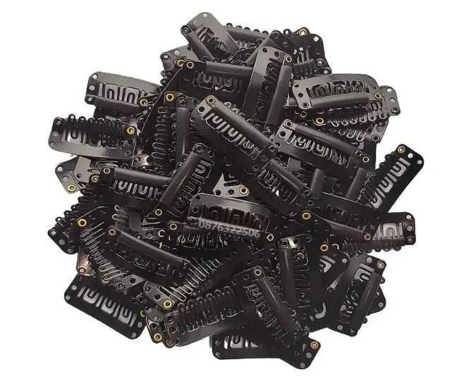 ТОП ЦЕНА! Професионални клипси / щипки за екстеншъни, със силикон!