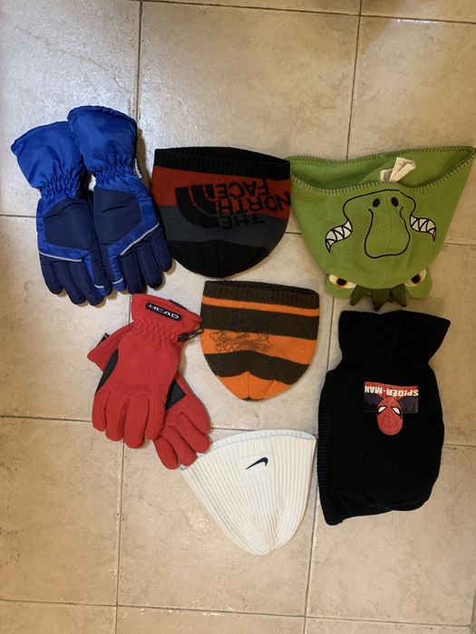 Детски зимни момче момиче шапки и ръкавици