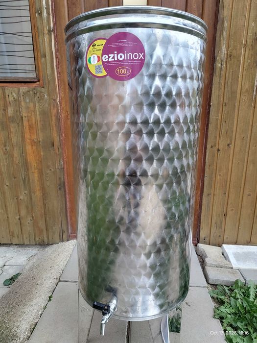 Vand butoi inox 100 litrii
