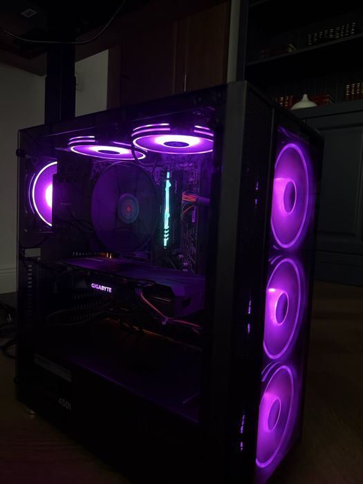 PC Gaming Ryzen 7 3700X, GTX 1660 Super, 16GB RAM,SSD 512GB Lumini RGB