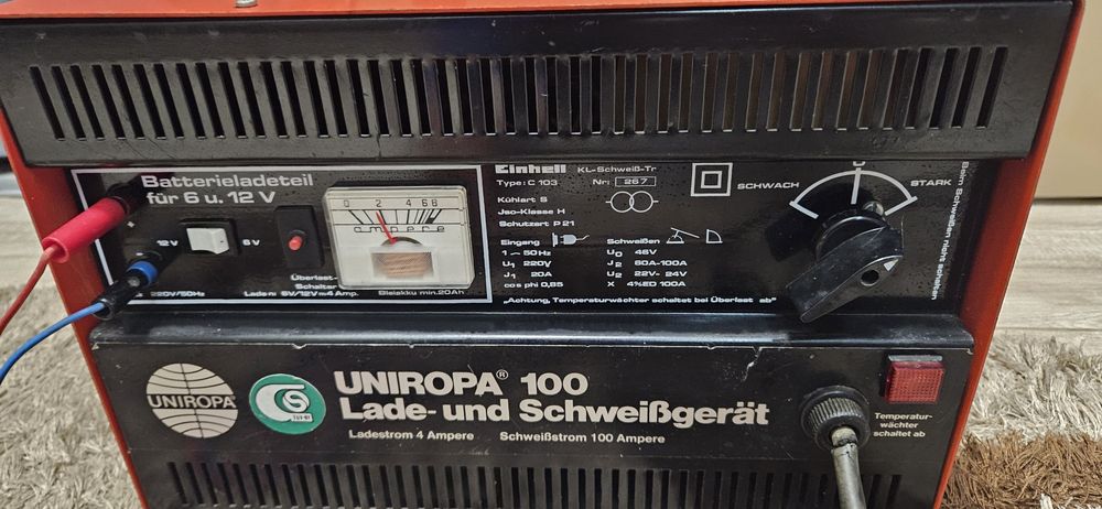 Aparat de sudura si redresor 12volti si6volti