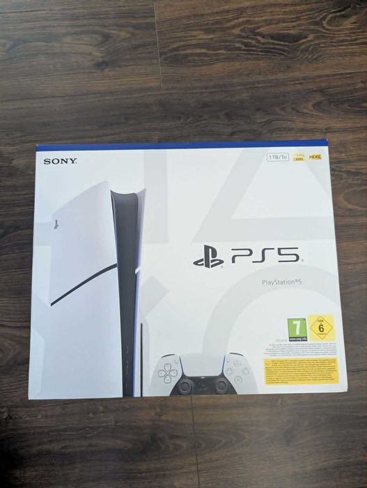 PlayStation 5 Slim Disc 1TB + DualSense Midnight Black + 007 First Light