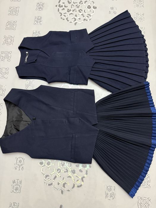 Юбка и жилет комплект