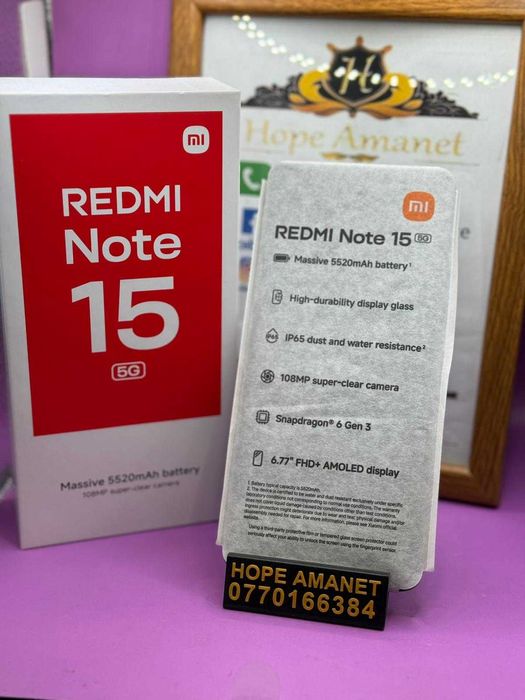 HOPE AMANET P2 - Redmi Note 15 / 256GB / 8 Gb Ram