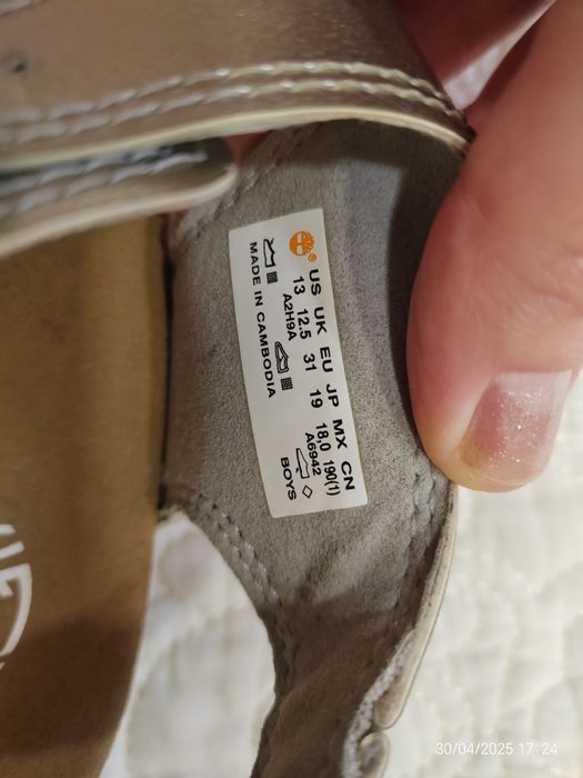 Сандали Timberland на девочку, 31р.
