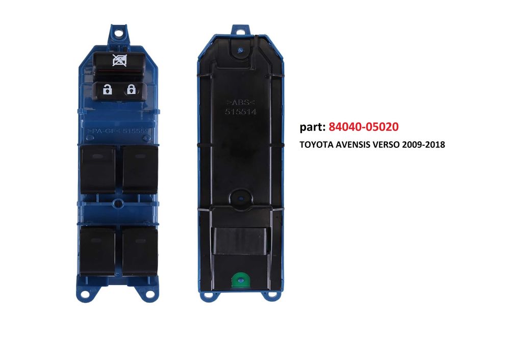 Панел бутони ел.стъкла Toyota 2002г-2015г
