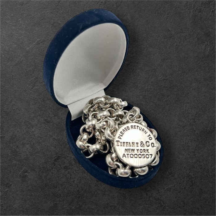 Сребърно колие Tiffany & Co