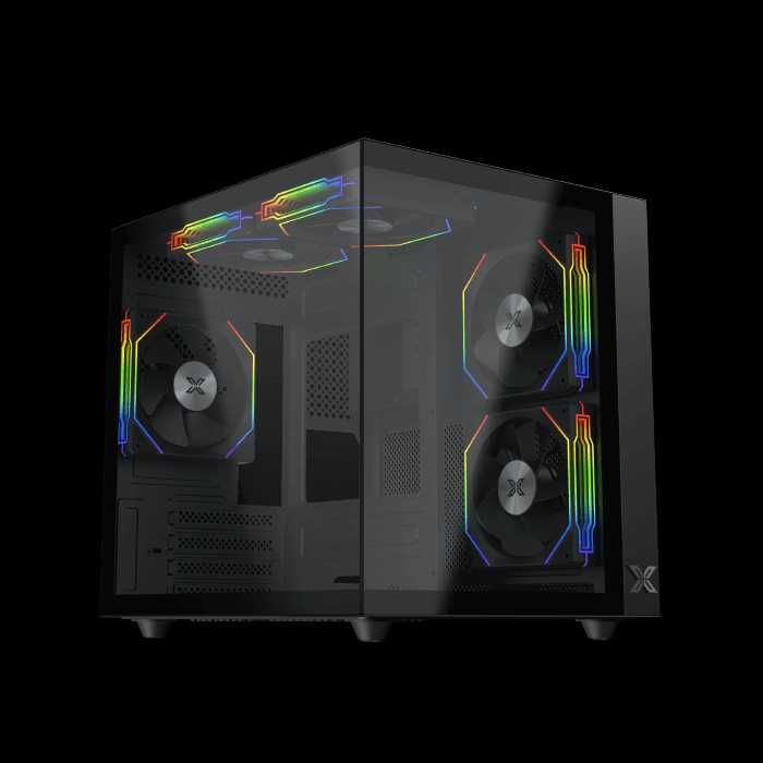 Компютърна кутия Xigmatek Aqua M Lite / Arctic - НОВ