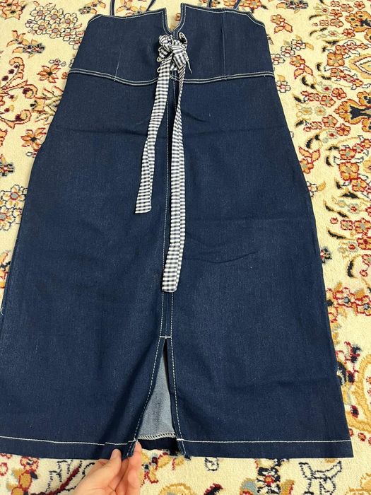 Сарафан көк түсті қыздарға