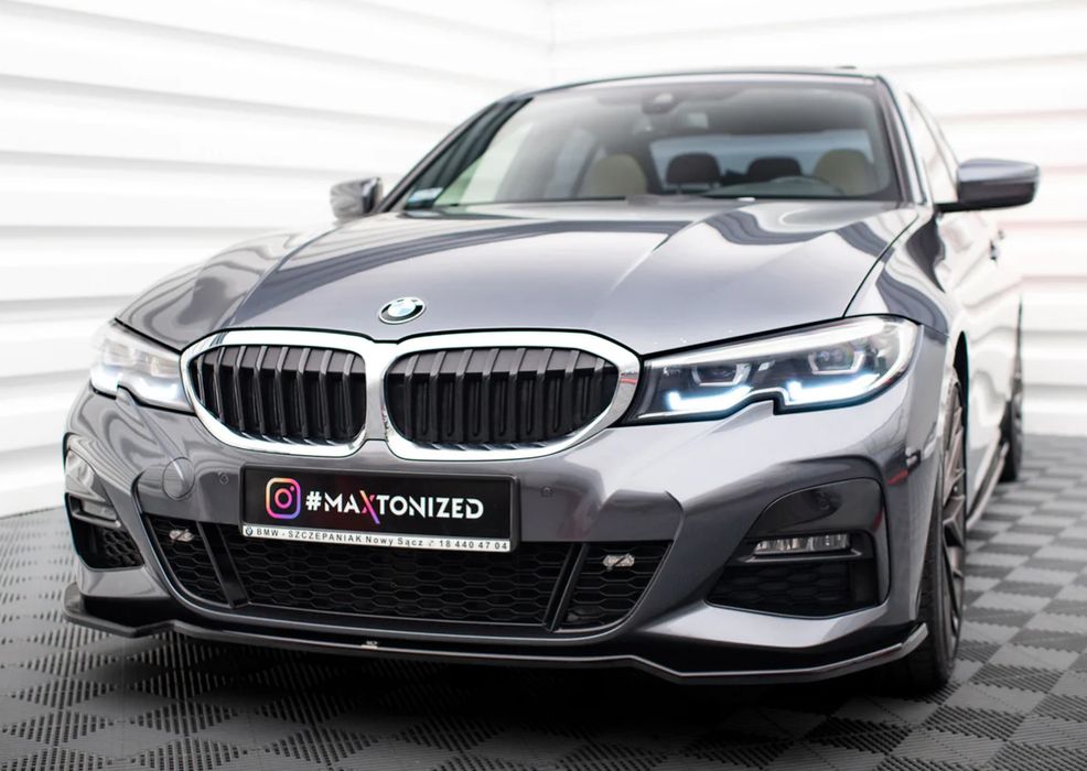 Спойлер за предна броня Maxton design за BMW G20 M-pack (2018-)