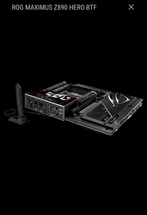 Placa de baza Asus ROG Z890 Hero BTF pentru intel ultra series