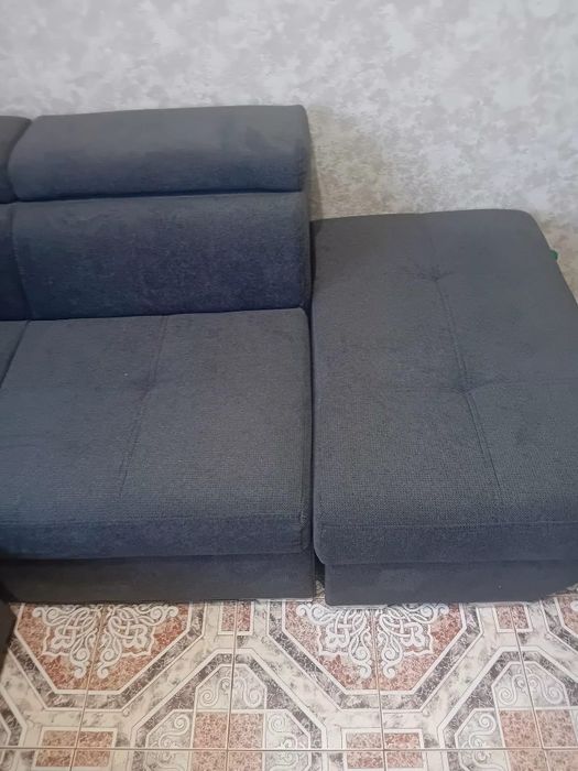 Ъглов диван разтегателен