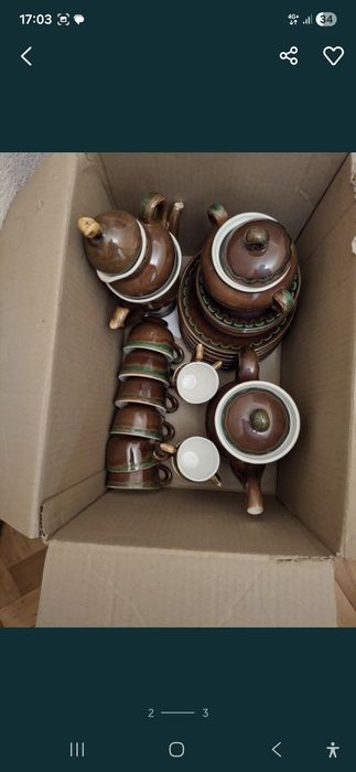 Керамический сервиз