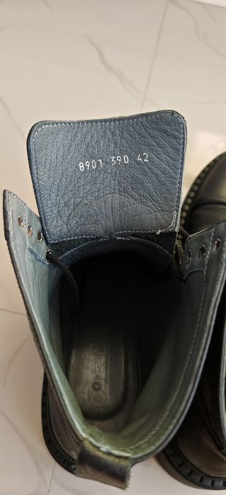 Bocanci tip army, Piele, Otter, Negri, 42.5