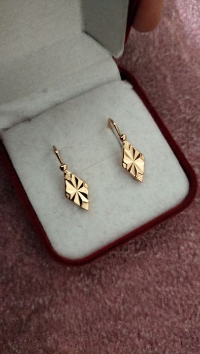 Советские серьги 585 пробы