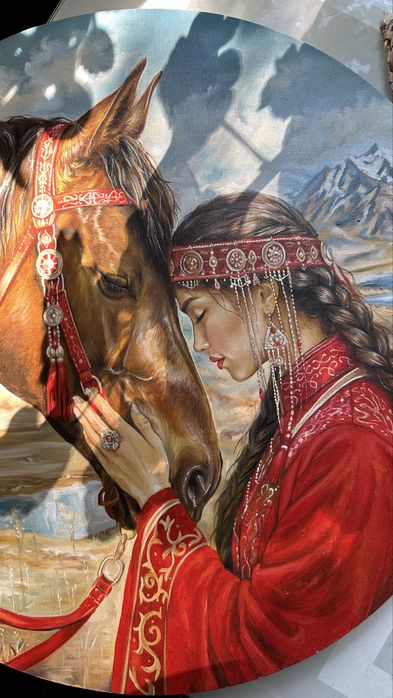 Картина (Холст/масло) 50 см
