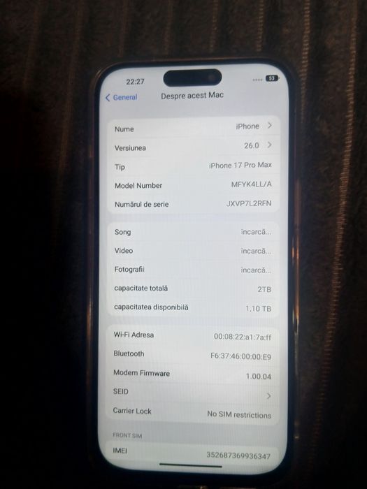 Imitație iPhone 17 pro max