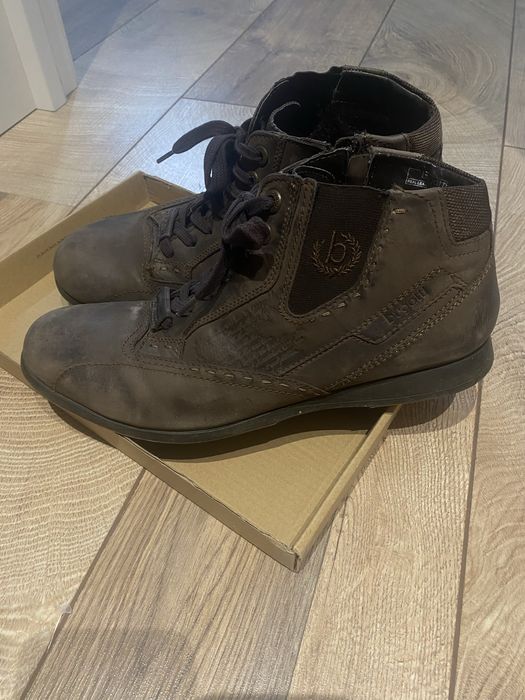 Мужские кожаные ботинки Bugatti, оригинал