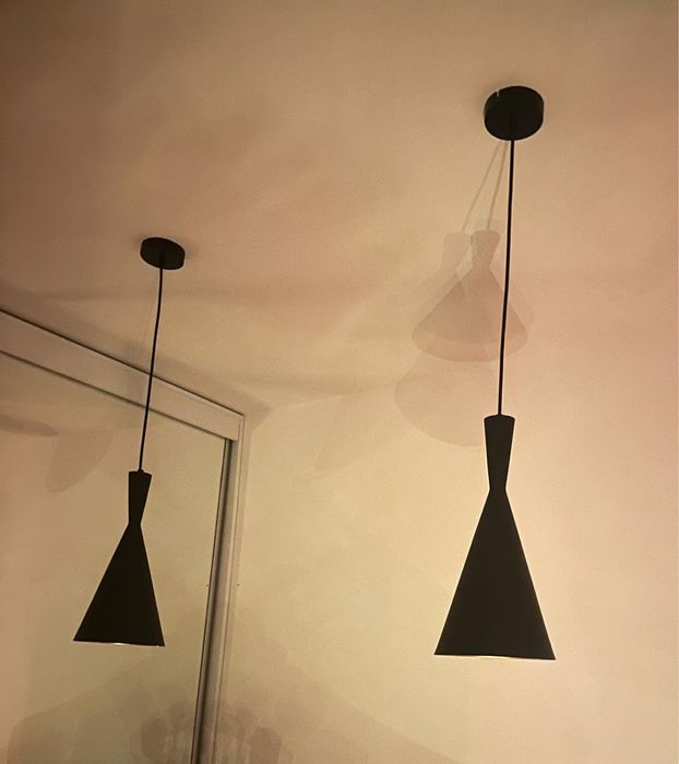 Set 2 lămpi tip pendul cu becuri led fasung normal