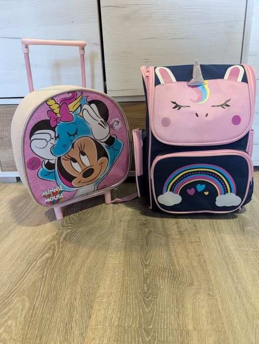 Детски куфар, раница и чантички