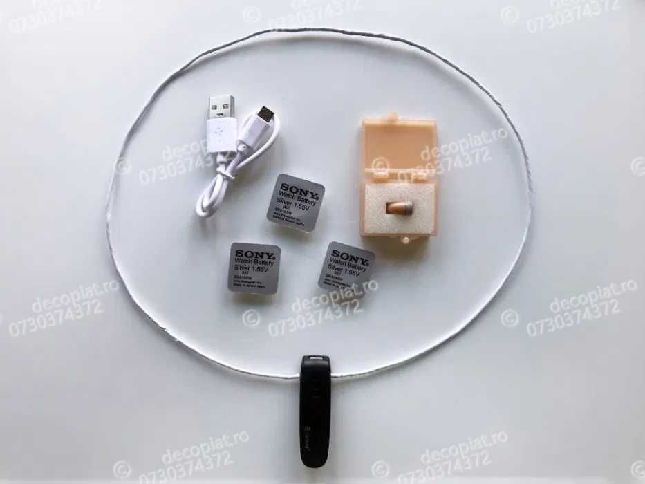 Micro Casca Japoneza +Colier Bluetooth- Tehnologie Avansata model 2026