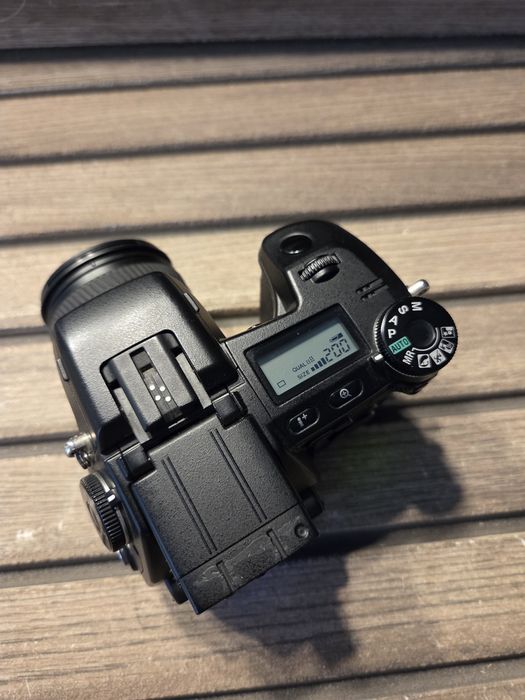Minolta DiMAGE A1 5MP – aparat foto digital vintage anul 2003, colecție, 100% funcțional