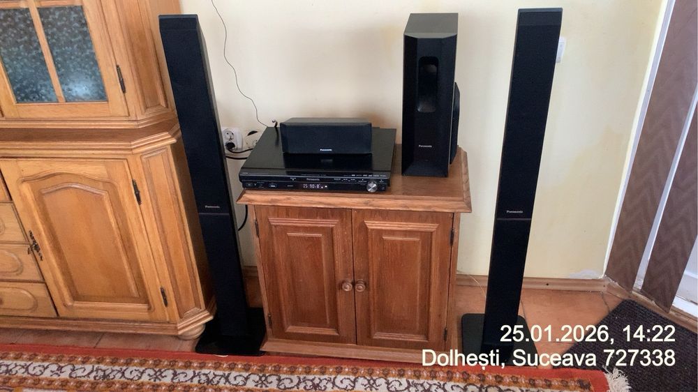 Sistem Home Cinema Panasonic SA-PT850, 5.1, boxe coloane, HDMI