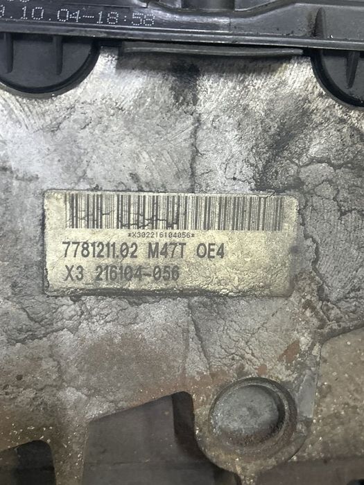 Motor BMW X3 E83 2.0 Diesel 2006 - 2010 150CP Manuala M47 D20 Euro4 (1459) Diesel 4x4 Cu ...