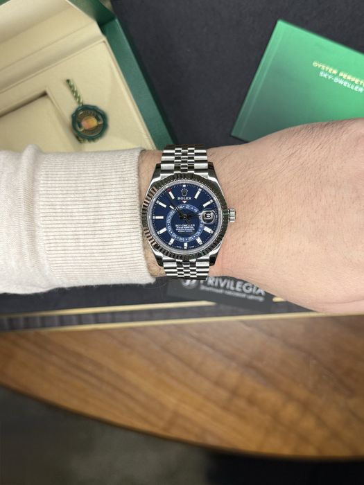 Rolex Sky-Dweller 42 mm steel and white gold
