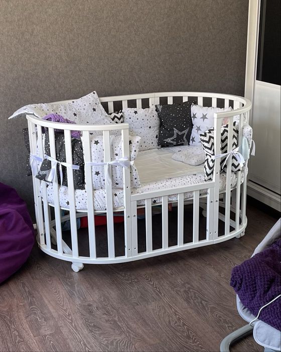 Продам кроватку-трансформер б/у