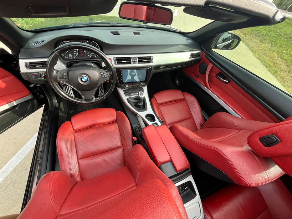 Bmw 320d e93 Cabrio / manuala / interior rosu