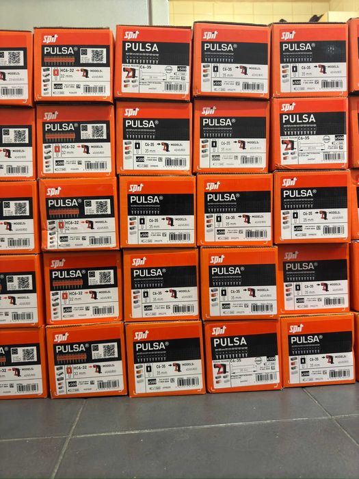 Стоманени пирони Spit Pulsa с газ в срок на годност