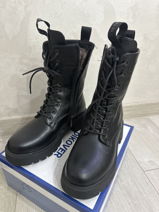 Зимние ботинки(берцы) 38 размер маломерят