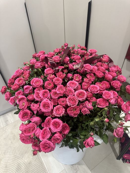 Букет цветов 100шт роз
