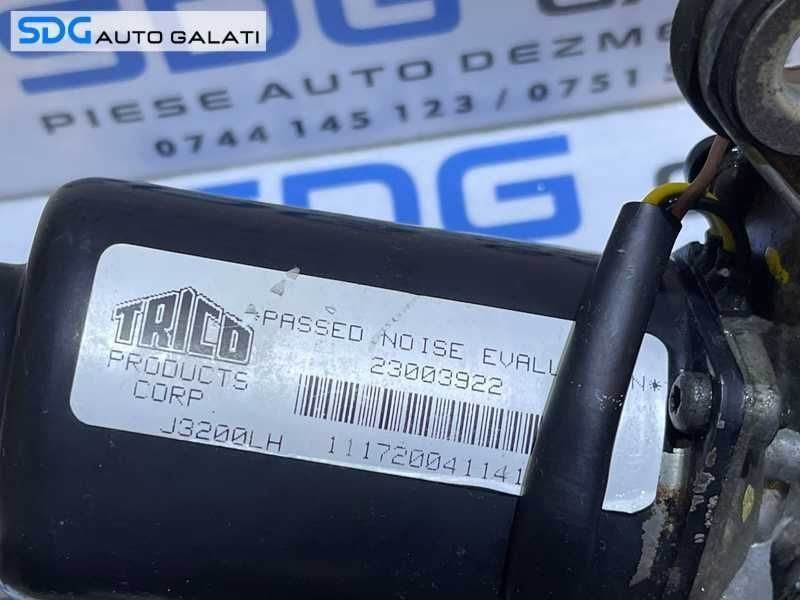 Ansamblu Motoras Brat Brate Stergator Stergatoare Parbriz Opel Vectra C 2002 - 2008 Cod 09185806