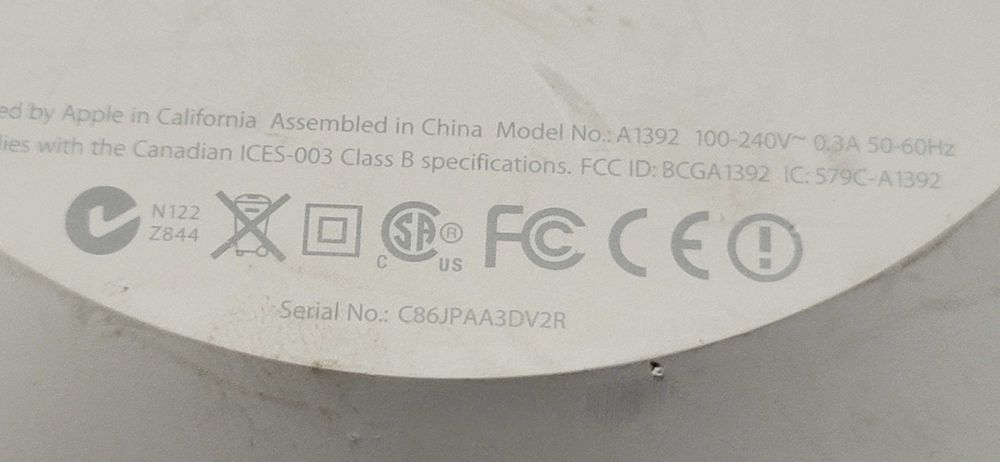 Router Wireless Apple AirPort Experess Gen 2, A1392 fuctional