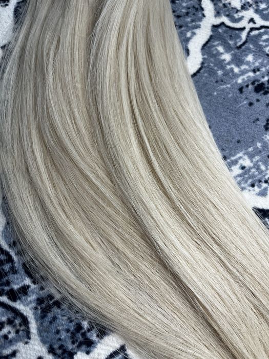 Нова 160 грама руска коса на клипси