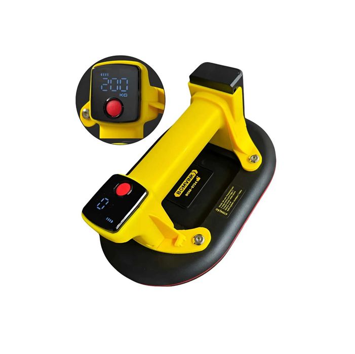 Ventuză vacuum electrică 260 kg, 2 acumulatori – plăci ceramice