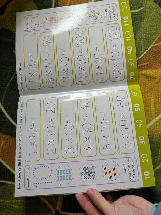 Tabla inmultirii - Scrie si sterge