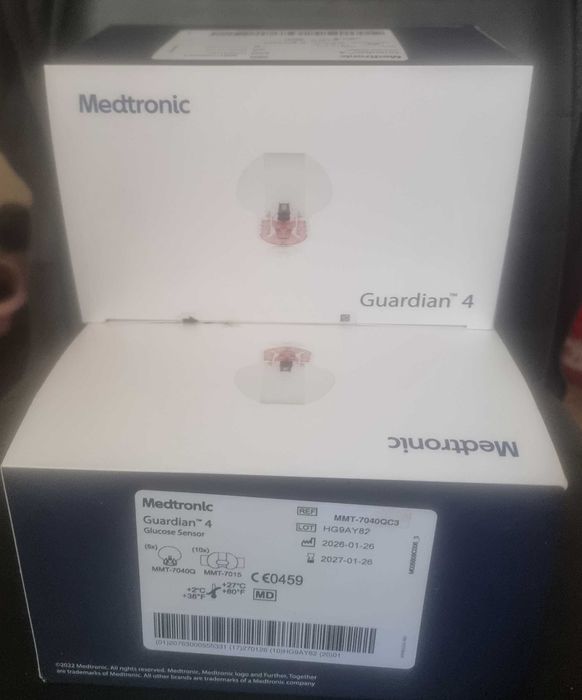 Senzori glicemie Guardian 4 pentru telefon.. 300 lei cutia